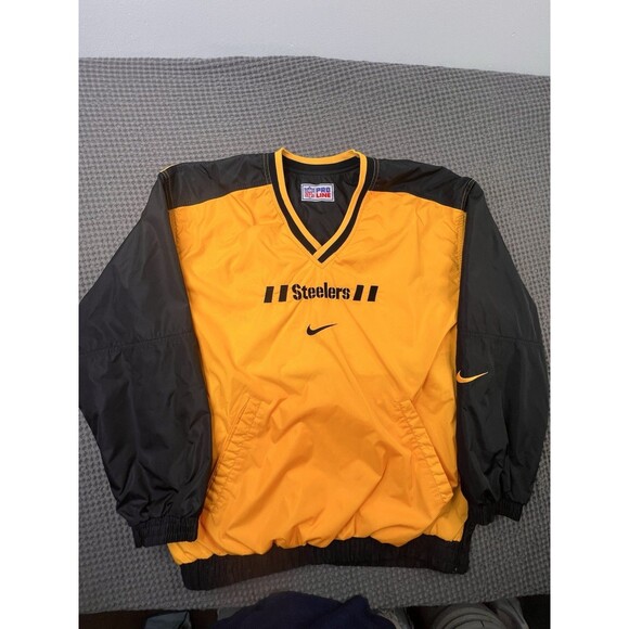 Vtg Nike Pro Line Steelers Jacket Reversible Men’s Size L...